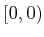 $ [0,1)$