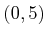 $ (0,5)$