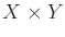$ X \times Y$