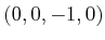 $ (0,0,-1,0)$