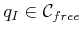 $ {q_{I}}\in {\cal C}_{free}$