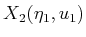 $ X_2({\eta }_1,u_1)$