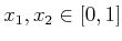 $ x_1,x_2 \in [0,1]$