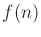 $ f(n)$