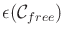 $ \epsilon({\cal C}_{free})$