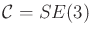 $ {\cal C}= SE(3)$