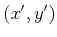$ (x^\prime,y^\prime)$