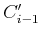 $ C_{i-1}^\prime$