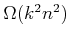 $ \Omega(k^2 n^2)$