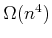 $ \Omega(n^4)$