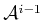 $ {\cal A}^{i-1}$
