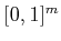 $ [0,1]^m$