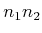 $ n_1 n_2$