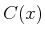 $ {C}(x)$
