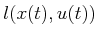 $ l(x(t),u(t))$