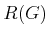 $ R(G)$