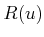 $ R(u)$