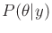 $ P(\theta\vert y)$
