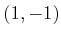 $ (1,-1)$