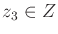 $ z_3 \in Z$