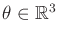 $ \theta \in {\mathbb{R}}^3$