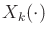 $ X_k(\cdot)$
