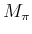 $ M_\pi $