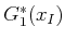 $ G^*_1({x_{I}})$