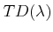 $ TD(\lambda)$