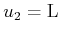 $ u_2 = {\rm L}$