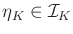 $ {\eta}_K \in {\cal I}_K$