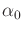 $ \alpha_0$