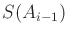 $ S(A_{i-1})$