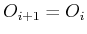 $ O_{i+1} = O_i$