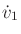 $\displaystyle {\dot v}_1$
