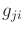 $ g_{ji}$