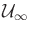 $ {\cal U}_\infty$