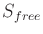 $ {S}_{free}$