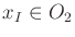 $ {x_{I}}\in O_2$