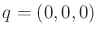 $ q
= (0,0,0)$