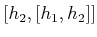$ [h_2,[h_2,h_3]]$