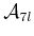 $ {\cal A}_{7l}$